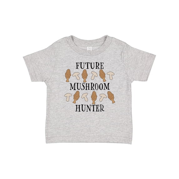 Inktastic Future Mushroom Hunter Mushrooms and Morels Boys or Girls Baby T-Shirt