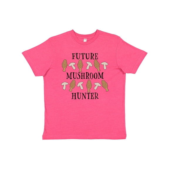 Inktastic Future Mushroom Hunter- Mushrooms and Morels Youth T-Shirt