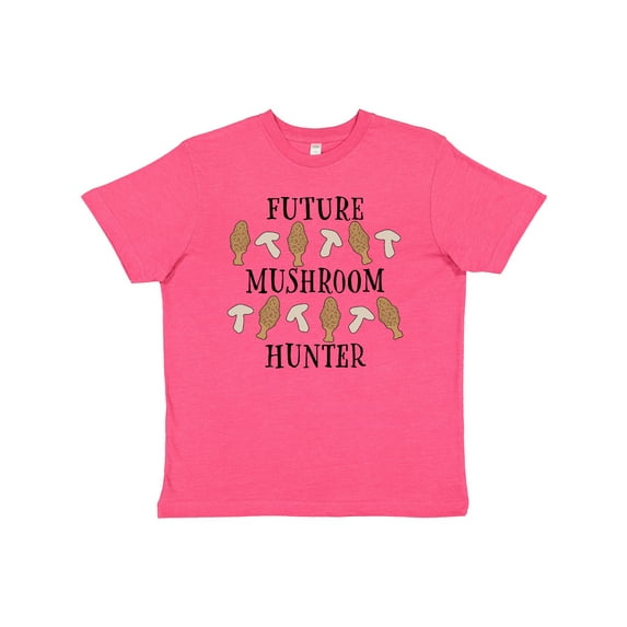Inktastic Future Mushroom Hunter- Mushrooms and Morels Youth T-Shirt