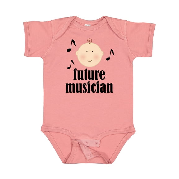 Inktastic Future Musician Baby Boys or Girls Baby Bodysuit