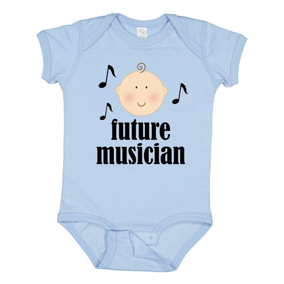 Inktastic Future Musician Baby Boys or Girls Baby Bodysuit
