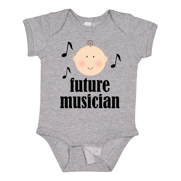 Inktastic Future Musician Baby Boys or Girls Baby Bodysuit