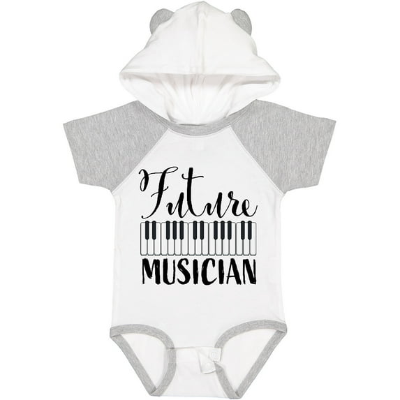 Inktastic Future Musician Piano Music Boys or Girls Baby Bodysuit