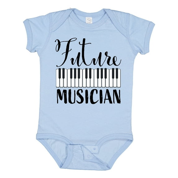 Inktastic Future Musician Piano Music Boys or Girls Baby Bodysuit