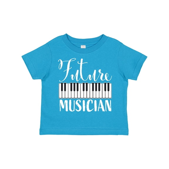 Inktastic Future Musician- Piano Music Boys or Girls Toddler T-Shirt