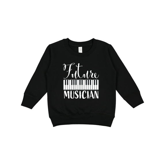 Inktastic Future Musician Piano Music Toddler Sweatshirt