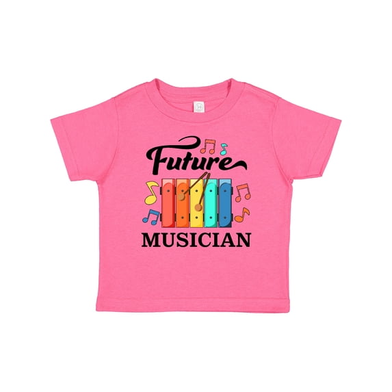 Inktastic Future Musician Xylophone Music Boys or Girls Baby T-Shirt