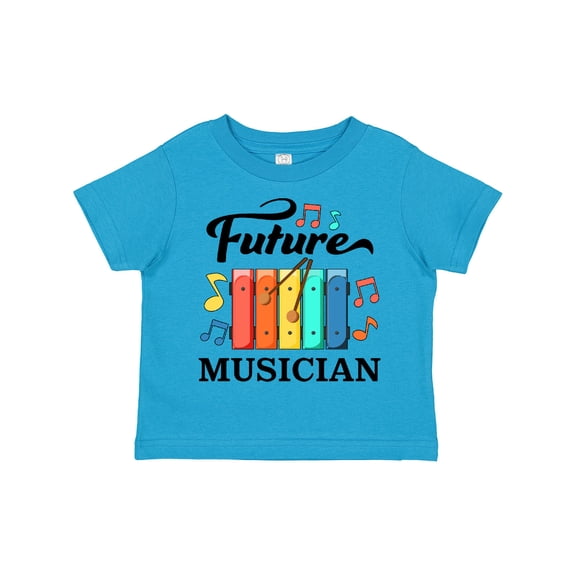 Inktastic Future Musician Xylophone Music Boys or Girls Toddler T-Shirt