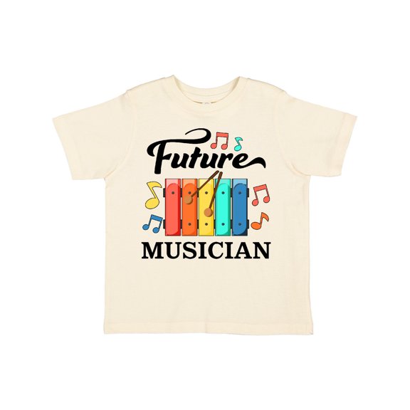 Inktastic Future Musician Xylophone Music Boys or Girls Toddler T-Shirt