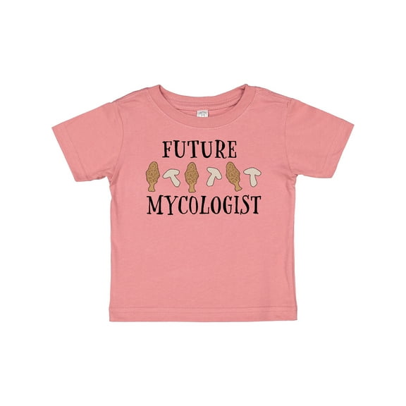 Inktastic Future Mycologist Mushrooms and Morels Boys or Girls Baby T-Shirt