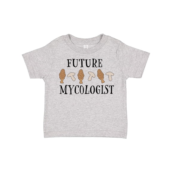Inktastic Future Mycologist- Mushrooms and Morels Boys or Girls Toddler T-Shirt