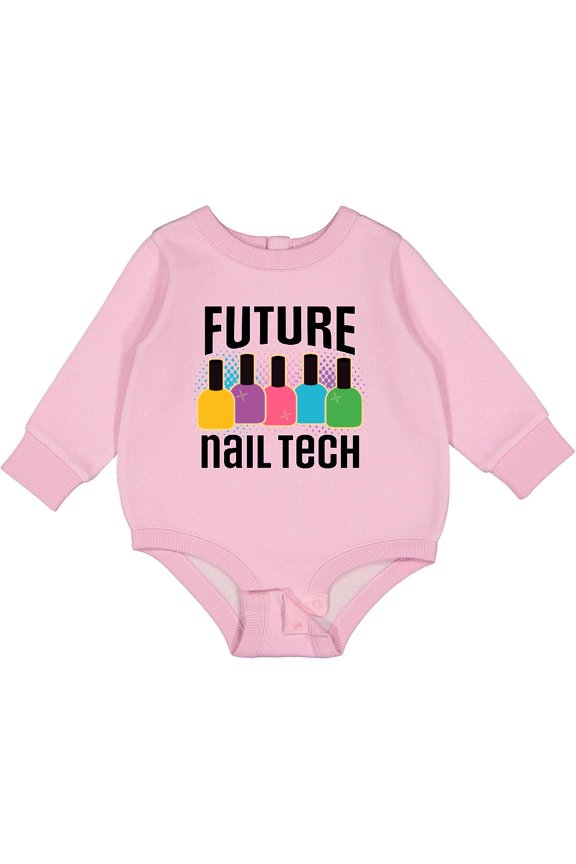 Future Nail Tech Baby Fleece Bodysuit