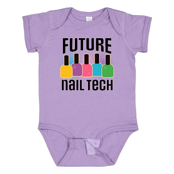 Inktastic Future Nail Tech Girls Baby Bodysuit