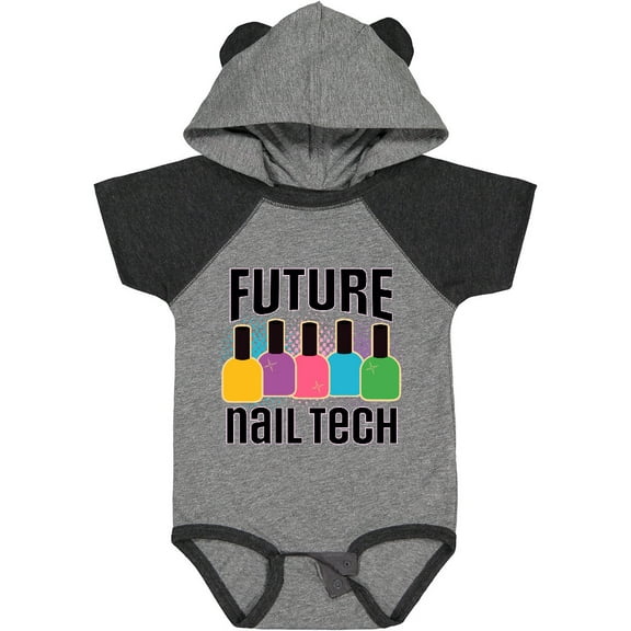 Inktastic Future Nail Tech Girls Baby Bodysuit