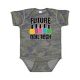 thumbnail image 1 of Inktastic Future Nail Tech Girls Baby Bodysuit, 1 of 5