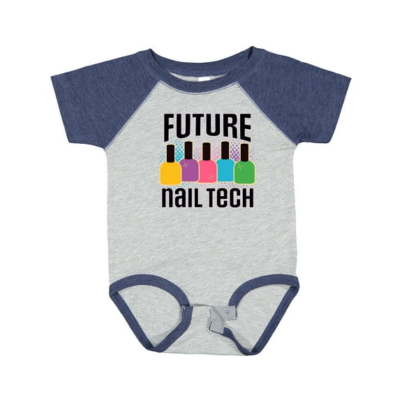 Inktastic Future Nail Tech Girls Baby Bodysuit