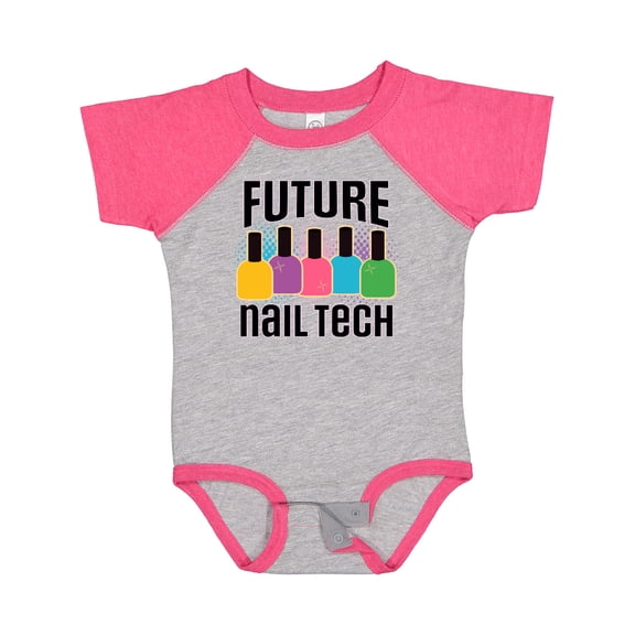 Inktastic Future Nail Tech Girls Baby Bodysuit
