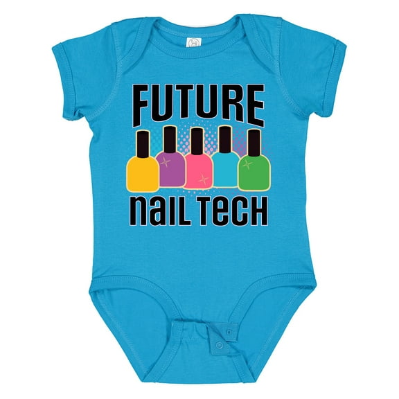 Inktastic Future Nail Tech Girls Baby Bodysuit