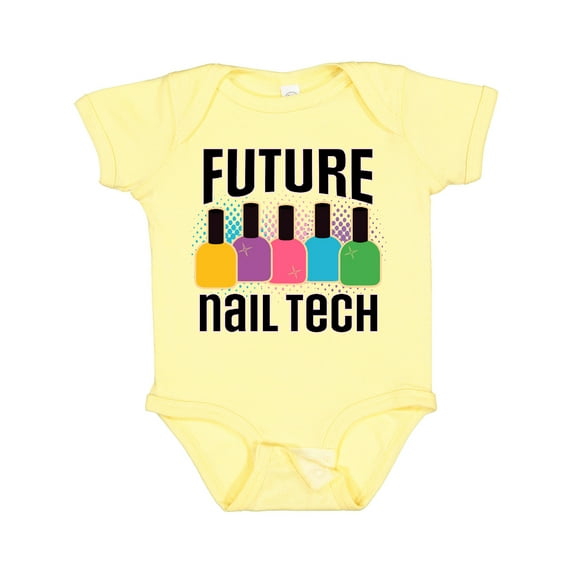 Inktastic Future Nail Tech Girls Baby Bodysuit