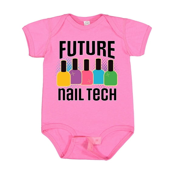 Inktastic Future Nail Tech Girls Baby Bodysuit