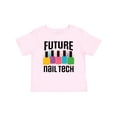 thumbnail image 1 of Inktastic Future Nail Tech Girls Baby T-Shirt, 1 of 5