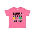 thumbnail image 1 of Inktastic Future Nail Tech Girls Baby T-Shirt, 1 of 5