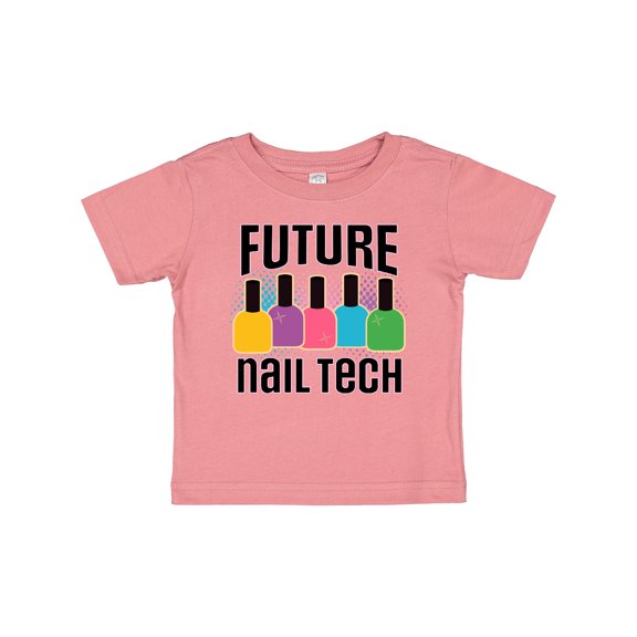 Inktastic Future Nail Tech Girls Baby T-Shirt