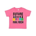 thumbnail image 1 of Inktastic Future Nail Tech Girls Toddler T-Shirt, 1 of 5