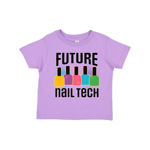 Inktastic Future Nail Tech Girls Toddler T-Shirt