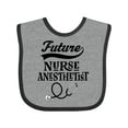 thumbnail image 1 of Inktastic Future Nurse Anesthetist Girls Baby Bib, 1 of 4