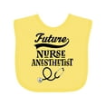 thumbnail image 1 of Inktastic Future Nurse Anesthetist Girls Baby Bib, 1 of 4
