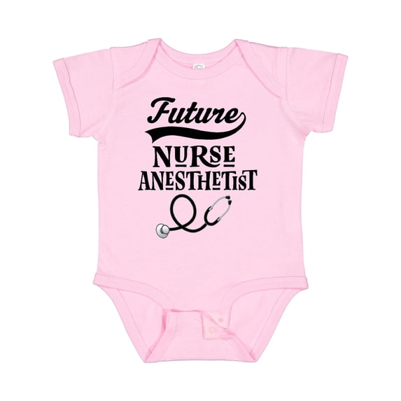 Inktastic Future Nurse Anesthetist Girls Baby Bodysuit