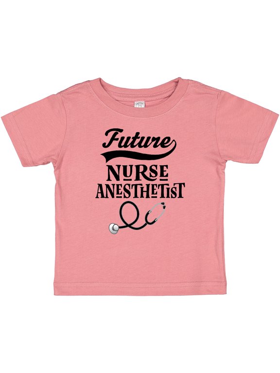 Future Nurse Anesthetist Girls Baby T-Shirt