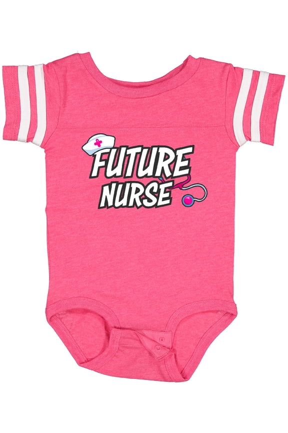Future Nurse Girls Baby Bodysuit