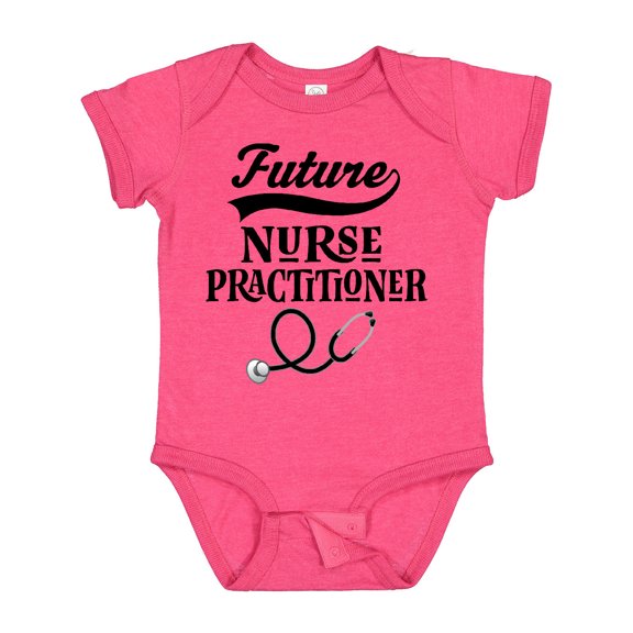 Inktastic Future Nurse Practitioner Girls Baby Bodysuit