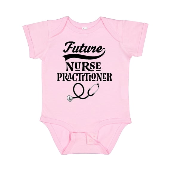 Inktastic Future Nurse Practitioner Girls Baby Bodysuit