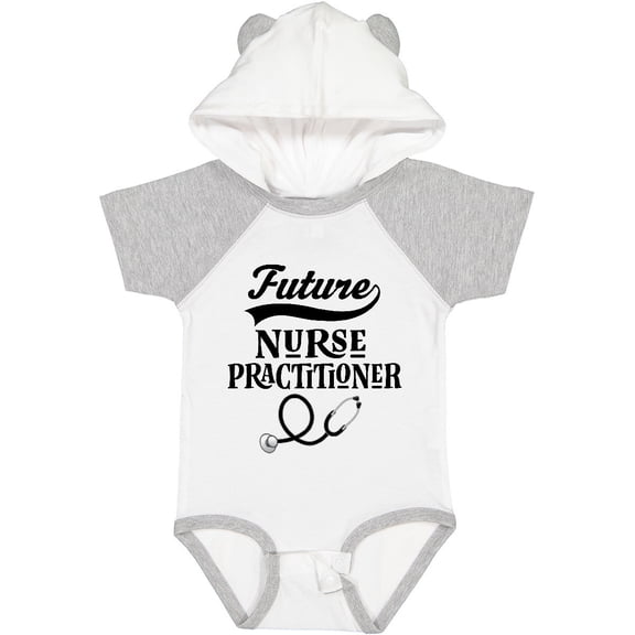 Inktastic Future Nurse Practitioner Girls Baby Bodysuit
