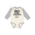 thumbnail image 1 of Inktastic Future Nurse Practitioner Girls Long Sleeve Baby Bodysuit, 1 of 5
