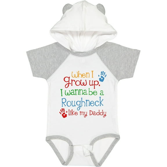 Inktastic Future Oil Rig Roughneck Like Daddy Boys Baby Bodysuit