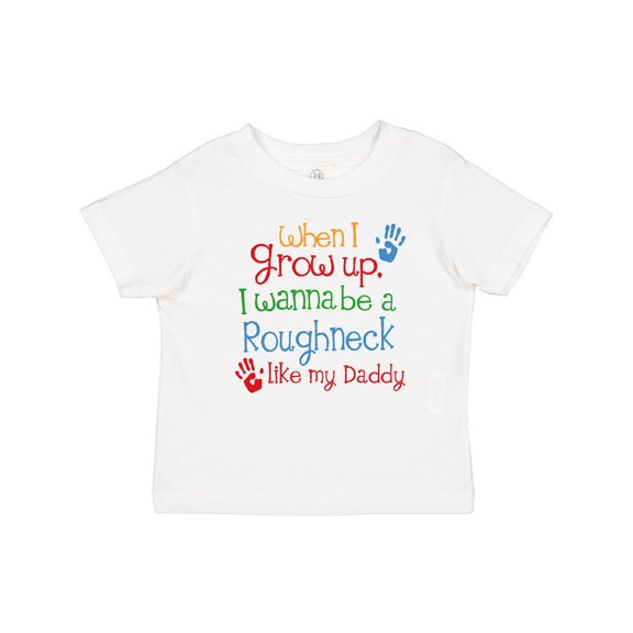 Inktastic Future Oil Rig Roughneck Like Daddy Boys Baby T-Shirt