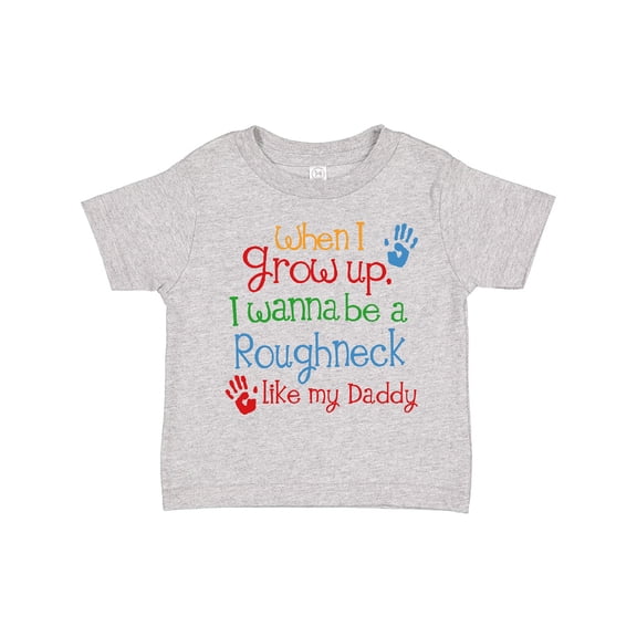Inktastic Future Oil Rig Roughneck Like Daddy Boys Toddler T-Shirt