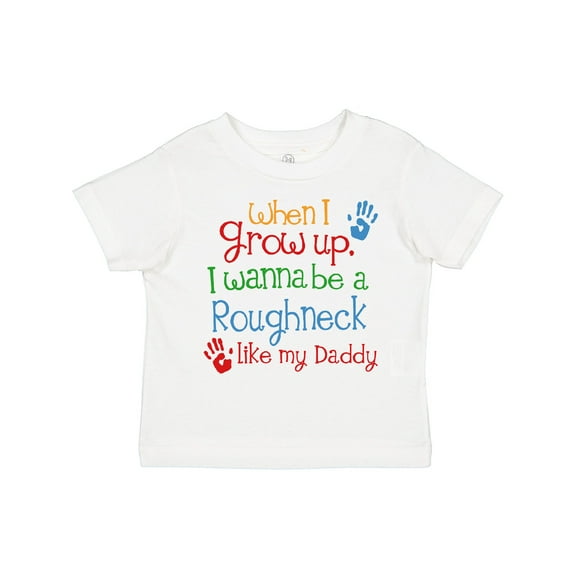 Inktastic Future Oil Rig Roughneck Like Daddy Boys Toddler T-Shirt