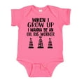 thumbnail image 1 of Inktastic Future Oil Rig Worker Boys or Girls Baby Bodysuit, 1 of 5