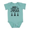 thumbnail image 1 of Inktastic Future Oil Rig Worker Boys or Girls Baby Bodysuit, 1 of 5