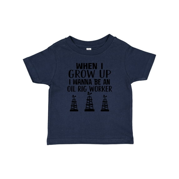 Inktastic Future Oil Rig Worker Boys or Girls Baby T-Shirt