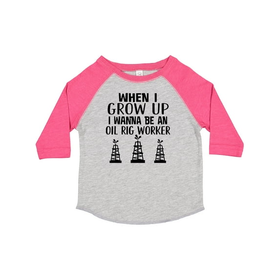 Inktastic Future Oil Rig Worker Boys or Girls Toddler T-Shirt