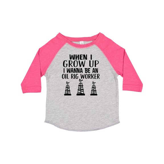 Inktastic Future Oil Rig Worker Boys or Girls Toddler T-Shirt