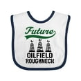 thumbnail image 1 of Inktastic Future Oilfield Roughneck Boys or Girls Baby Bib, 1 of 4