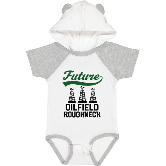 Inktastic Future Oilfield Roughneck Boys or Girls Baby Bodysuit