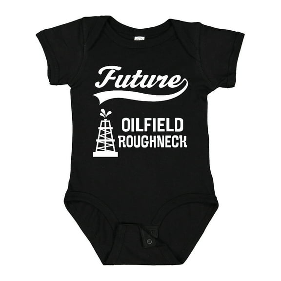 Inktastic Future Oilfield Roughneck Boys or Girls Baby Bodysuit